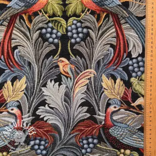 Tissu déco GOBELIN premium Leafy paradise bird