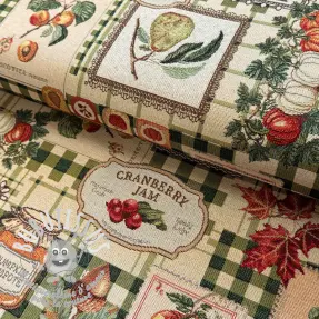 Tissu déco GOBELIN premium Cozy kitchen patch