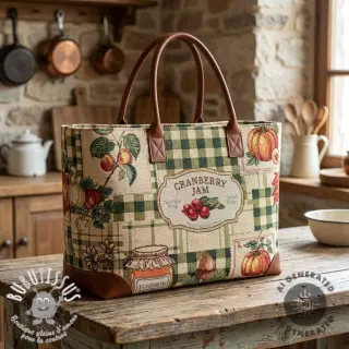 Tissu déco GOBELIN premium Cozy kitchen patch