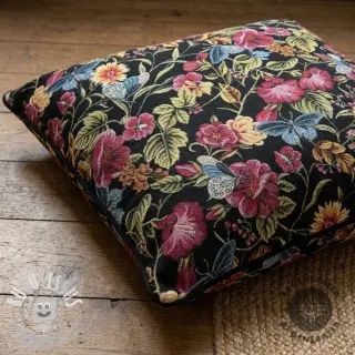 Tissu déco GOBELIN premium Vintage flower garden