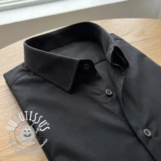 Popeline Regular black