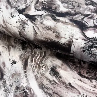 Jersey Marble anthracite digital print