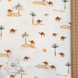 Jersey Safari off white design B digital print