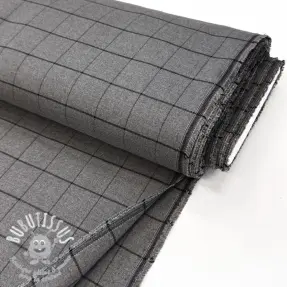 Scottish Check grey black