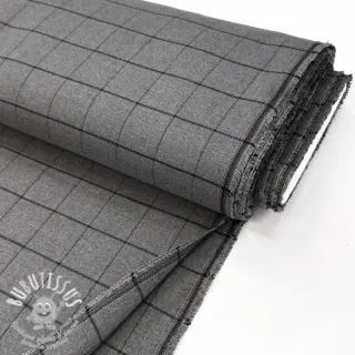 Scottish Check grey black