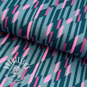 Tissus pour femmes PUNTA DI ROMA Abstract dark mint