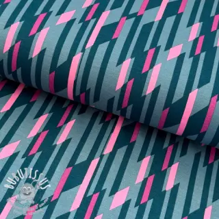 Tissus pour femmes PUNTA DI ROMA Abstract dark mint
