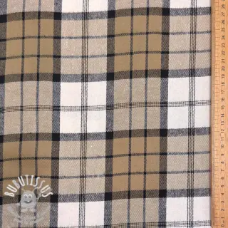Scottish RECYCLED Checks ecru