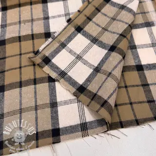 Scottish RECYCLED Checks ecru