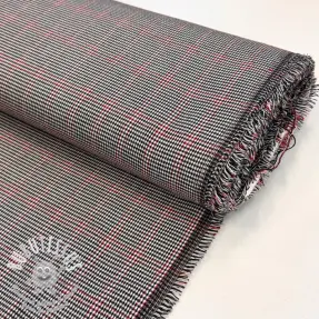 Tartan check black/white