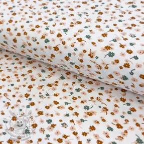 Jersey MODAL Small daisy white