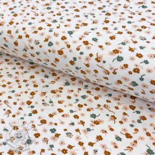 Jersey MODAL Small daisy white