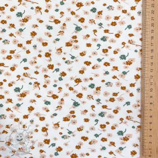 Jersey MODAL Small daisy white