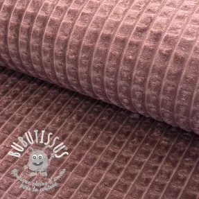 Tissu déco VELOURS DECO SQUARE brown