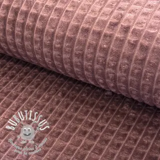 Tissu déco VELOURS DECO SQUARE brown