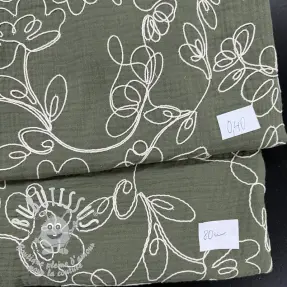 Paquet de tissus – double gaze de coton 2470