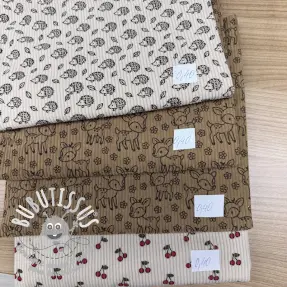 Paquet de tissus velours cotelé fin STRETCH 130