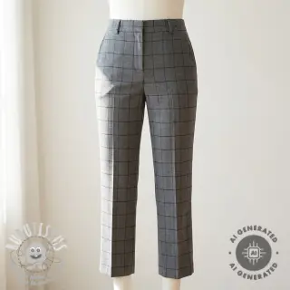 Scottish Check grey black