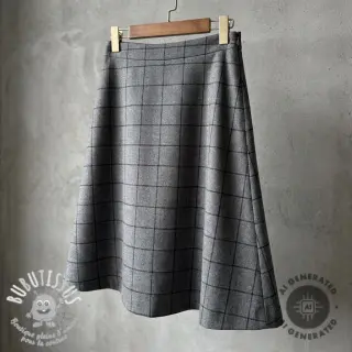 Scottish Check grey black