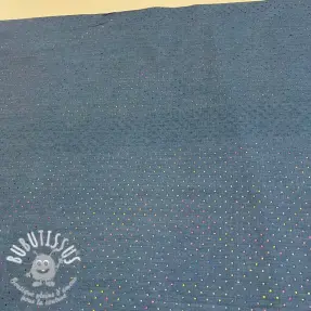 JEANS DENIM 3,8 OZ Drops Metallic blue 2nd class