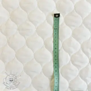 Tissu matelassé Round ecru