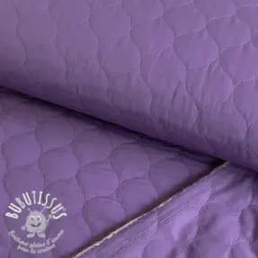 Tissu matelassé Round grape