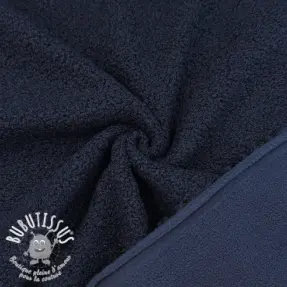Fleece TEDDY DOUBLE SIDED navy