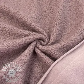 Fleece TEDDY DOUBLE SIDED blush