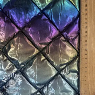 Tissu matelassé FOIL Rainbow multi