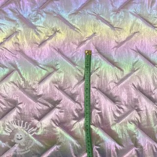 Tissu matelassé Stepped foil light lilac