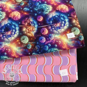Paquet de tissus sweat design digital print 0380