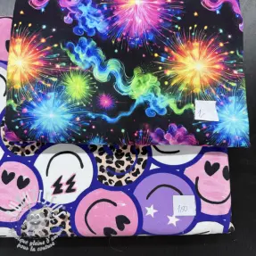 Paquet de tissus sweat design digital print 0382