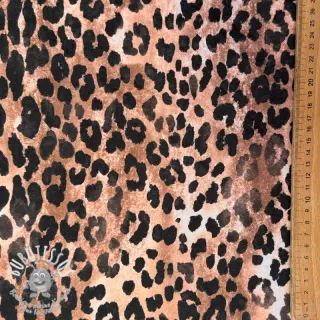 Sweat envers minkee Animal brown digital print