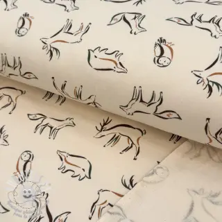 Sweat envers minkee SOFT Forest animals SIMPLY NATURAL