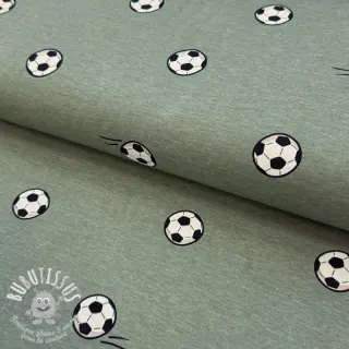 Jersey Soccerballs green melange