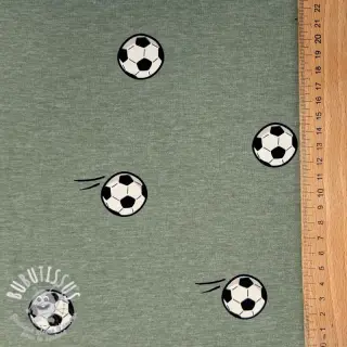 Jersey Soccerballs green melange
