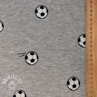 Jersey Soccerballs grey melange