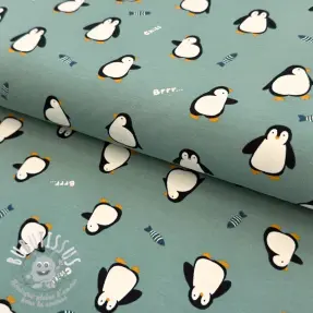 Jersey Penguins sage digital print