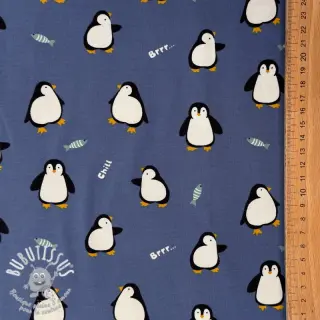 Jersey Penguins blue digital print