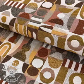 Tissu déco jacquard Nemesis taupe