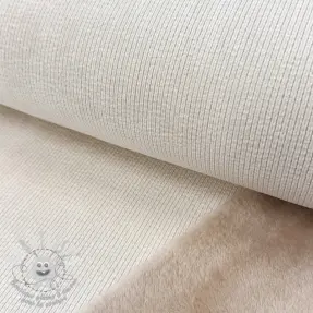 Tissu velours cotelé STRUCTURE cream