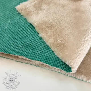 Tissu velours cotelé STRUCTURE green