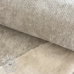 Tissu velours cotelé FROSTY natural
