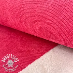 Tissu velours cotelé STRUCTURE red
