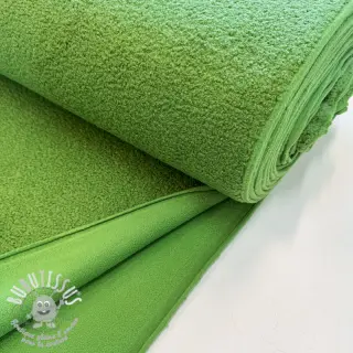 Fleece TEDDY DOUBLE SIDED green