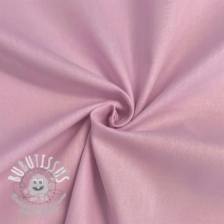 Tissu Popeline de coton lilac ORGANIC
