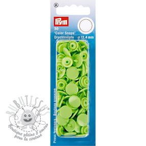 Boutons pressions PRYM apple green
