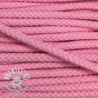 Cordon coton 8 mm light pink