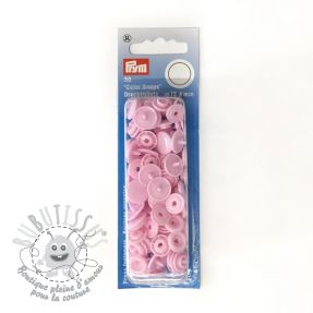 Boutons pressions PRYM pale pink