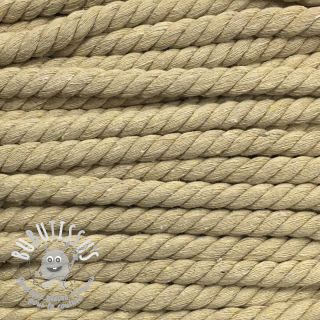 Cordon coton macramé 12 mm natur